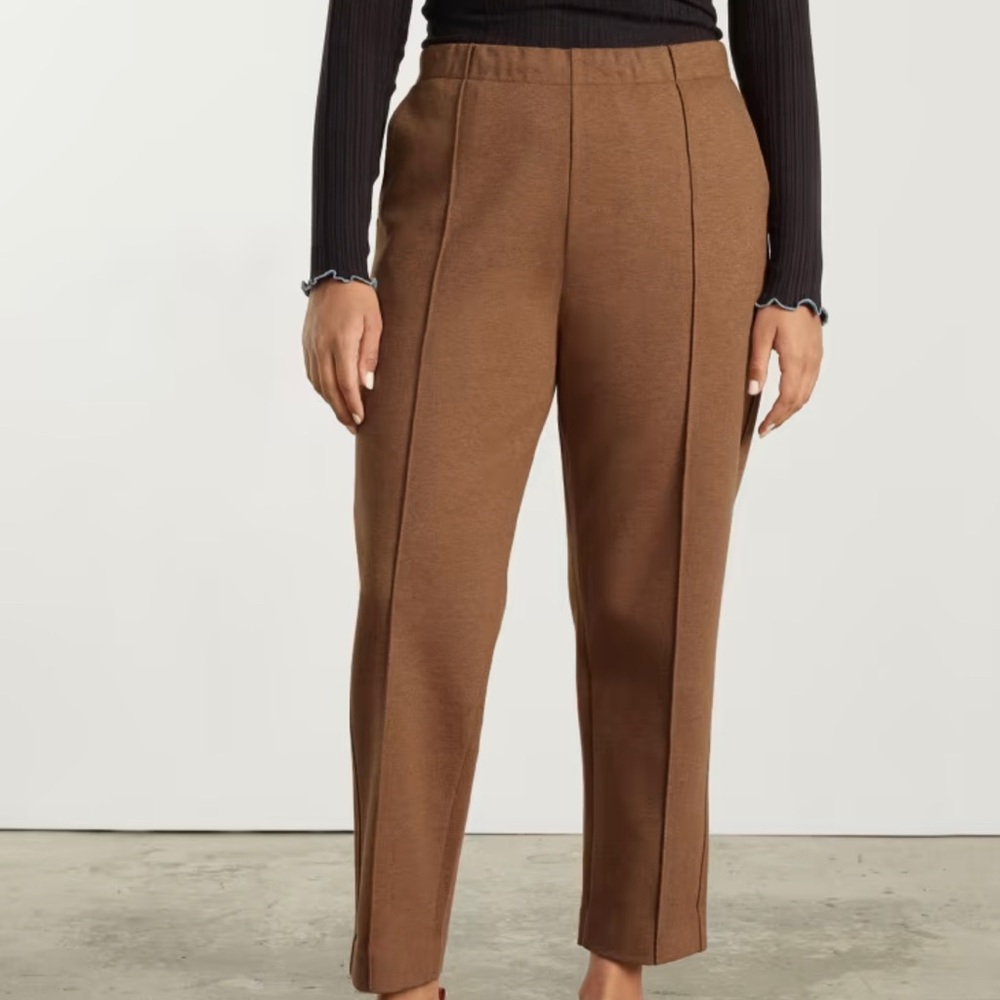 Everlane Dream Pant in Heathered Auburn